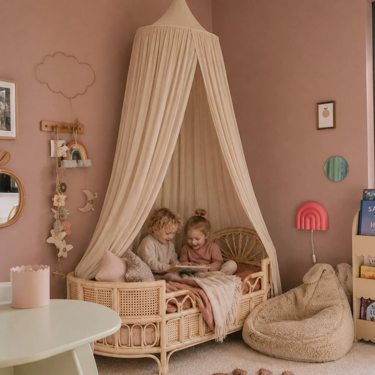 Baby Mosquito Net Nougat