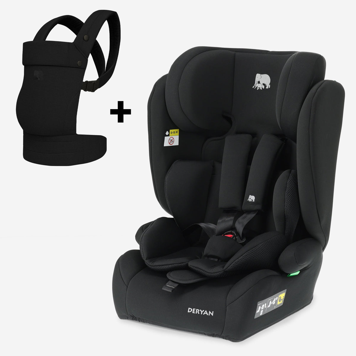 Carter Basic Car Seat & Amora Carrier Black