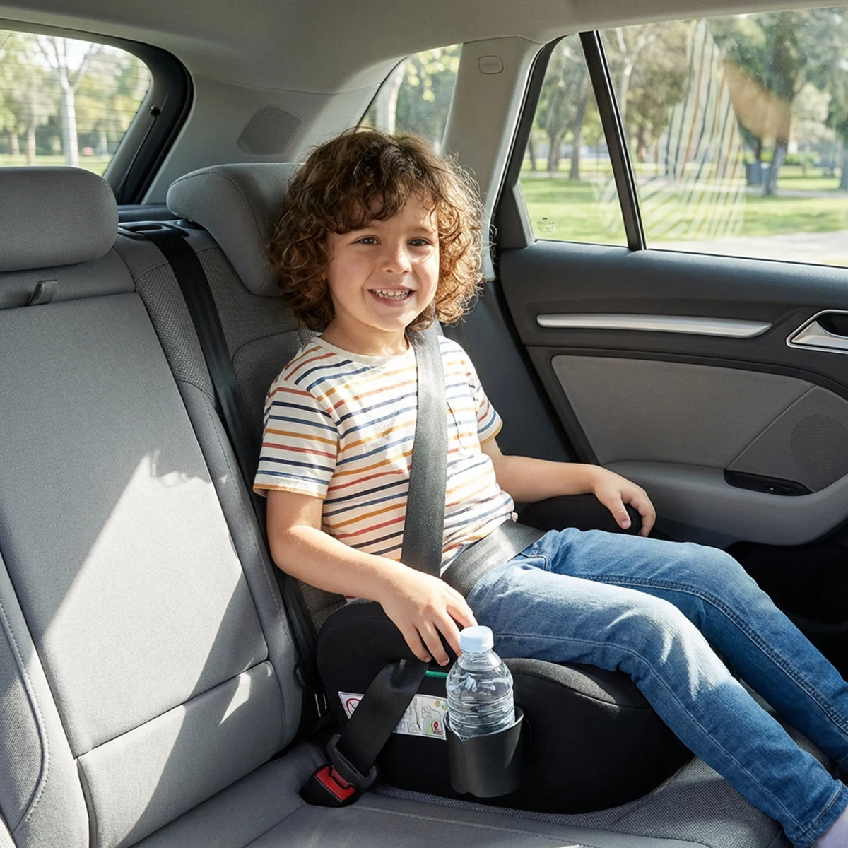 Cody i-Size Basic Booster Seat - Nougat