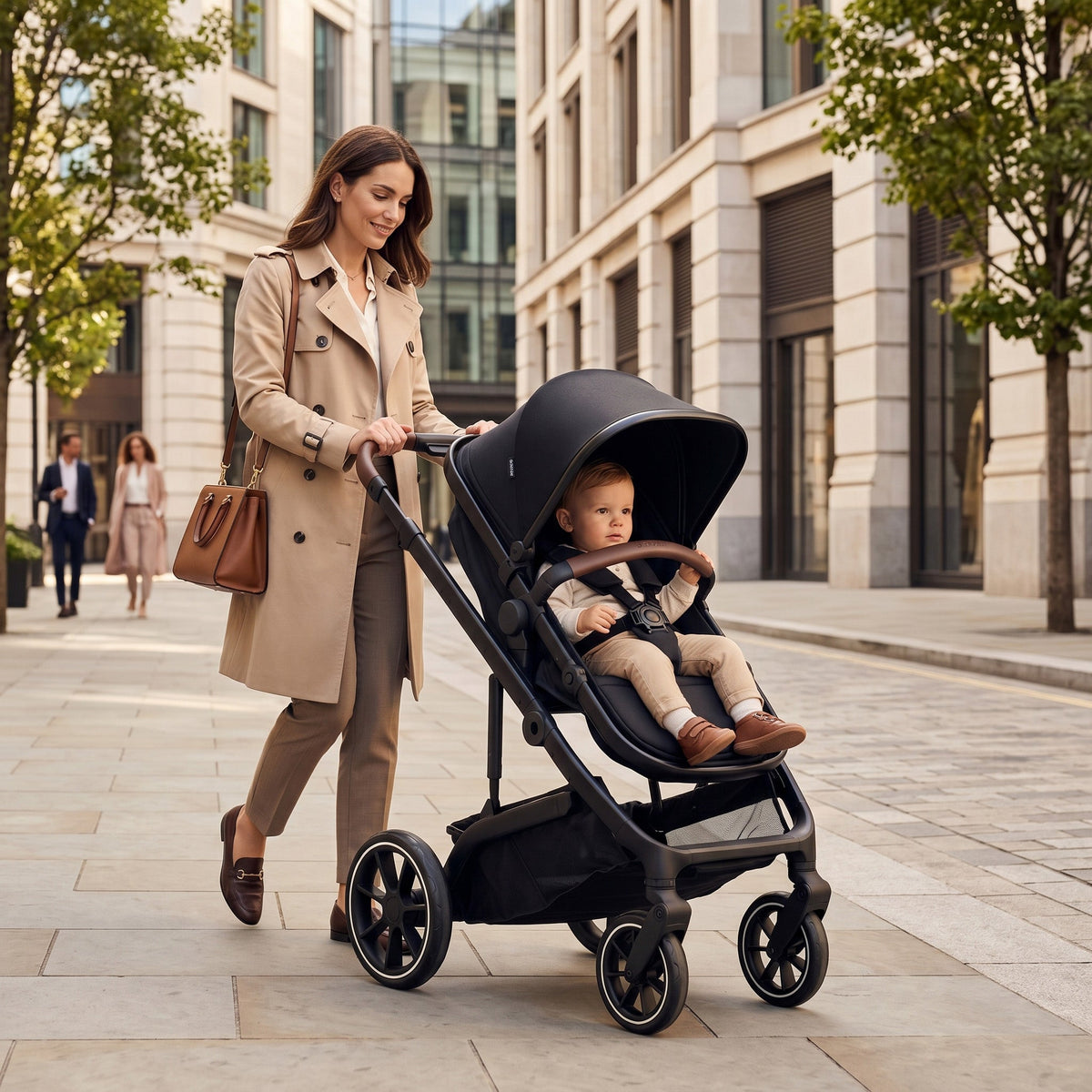 Noa 3-in-1 Stroller Black