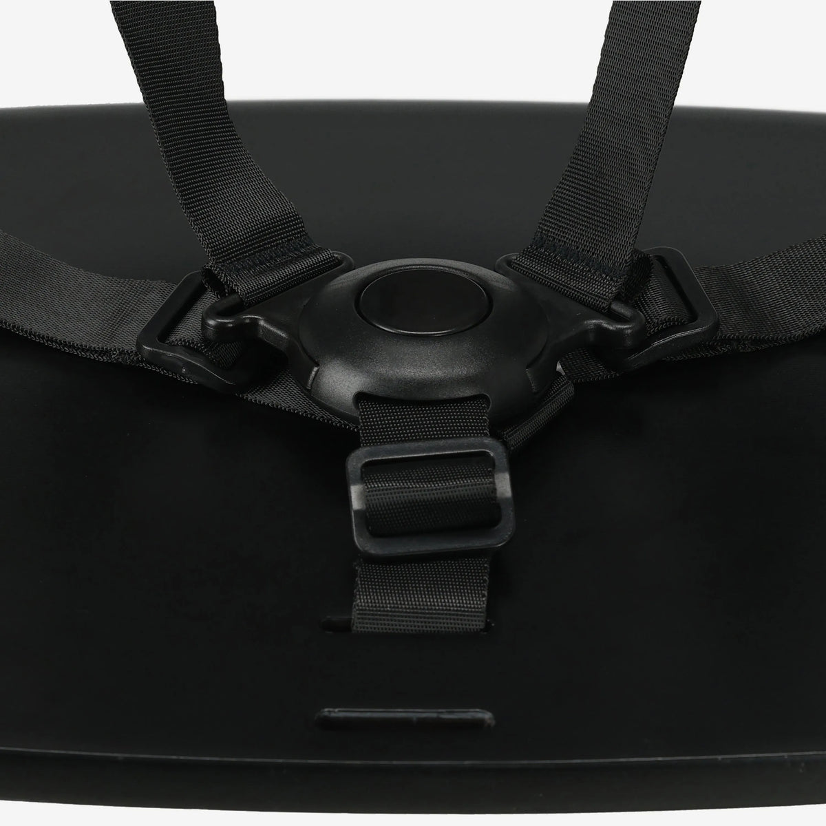 Odin Wooden Adjustable High Chair with Tray - Black