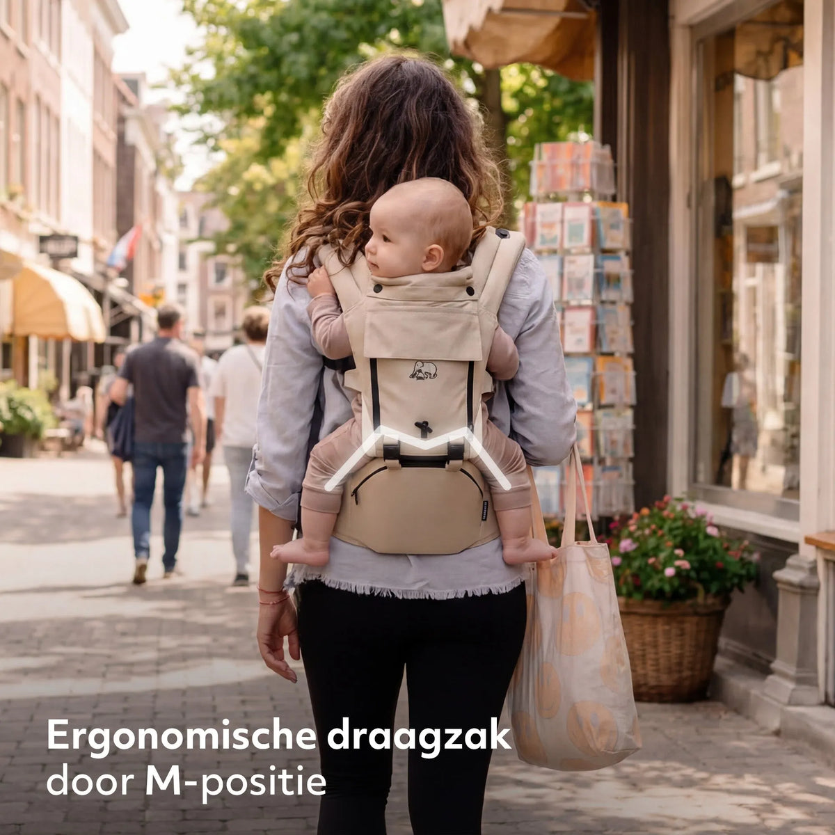 Pack Luxe Baby Carrier - Sand