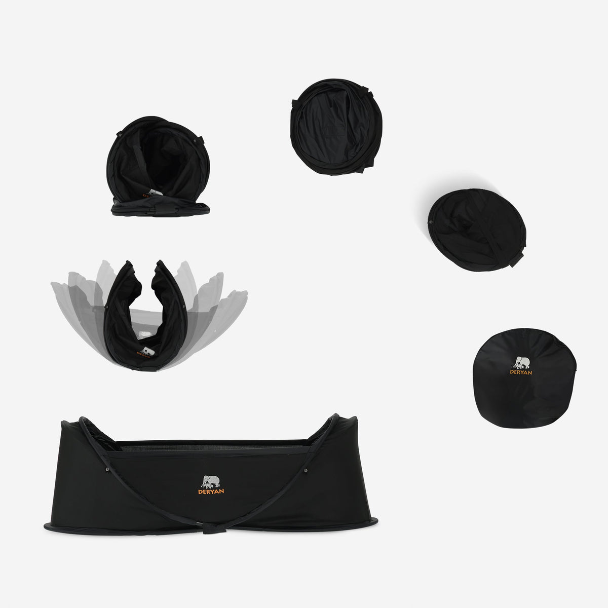 Infant Travel Crib - Black