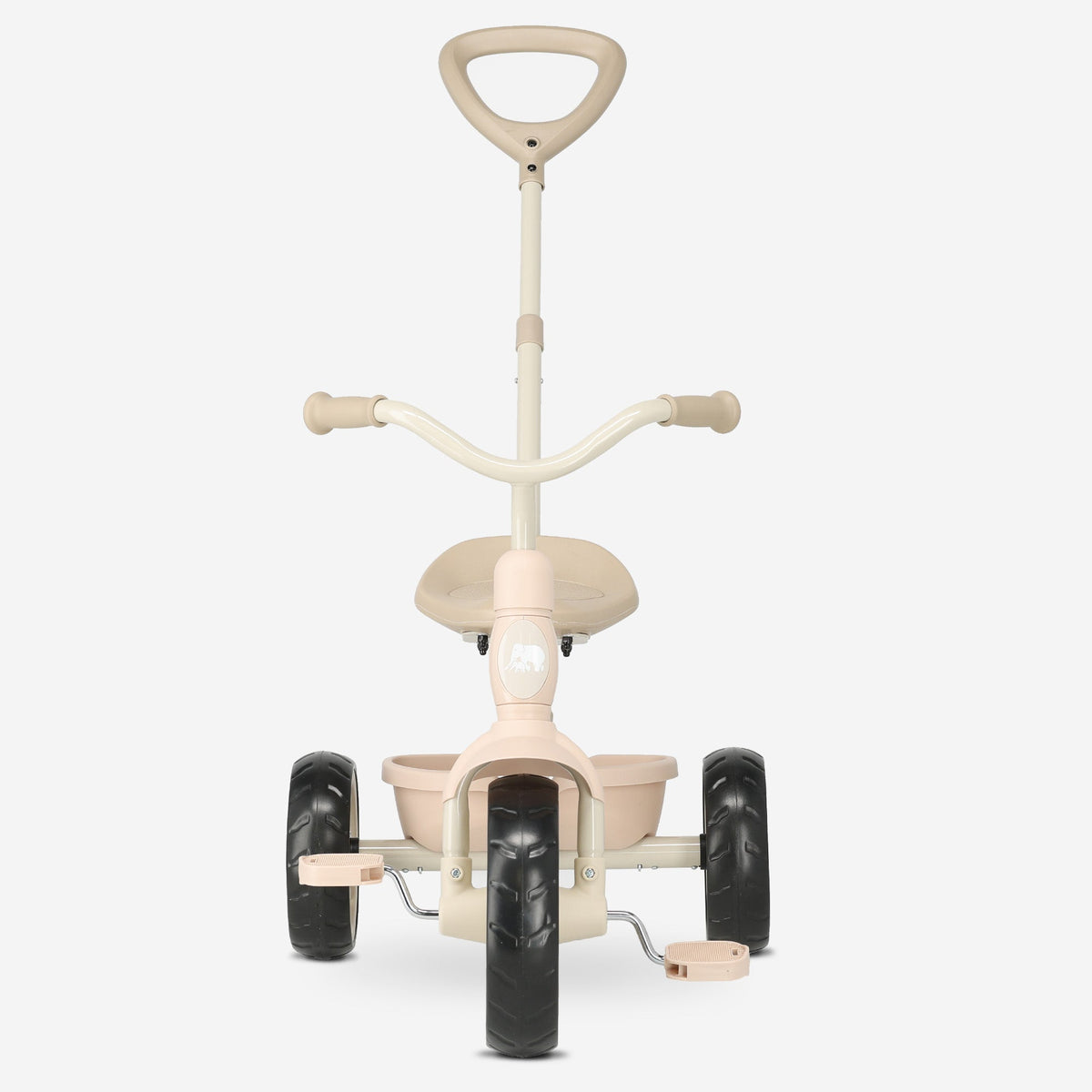Three-Wheeler with Push Bar - Sand