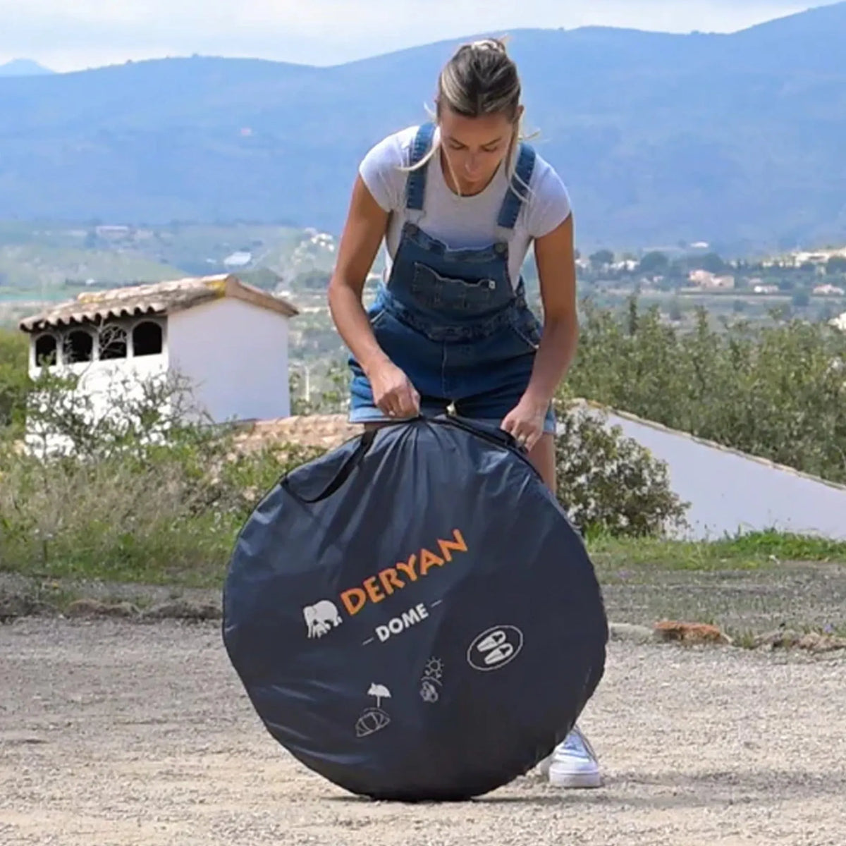 Pop Up Tent Dome - 2000MM water column - Navy