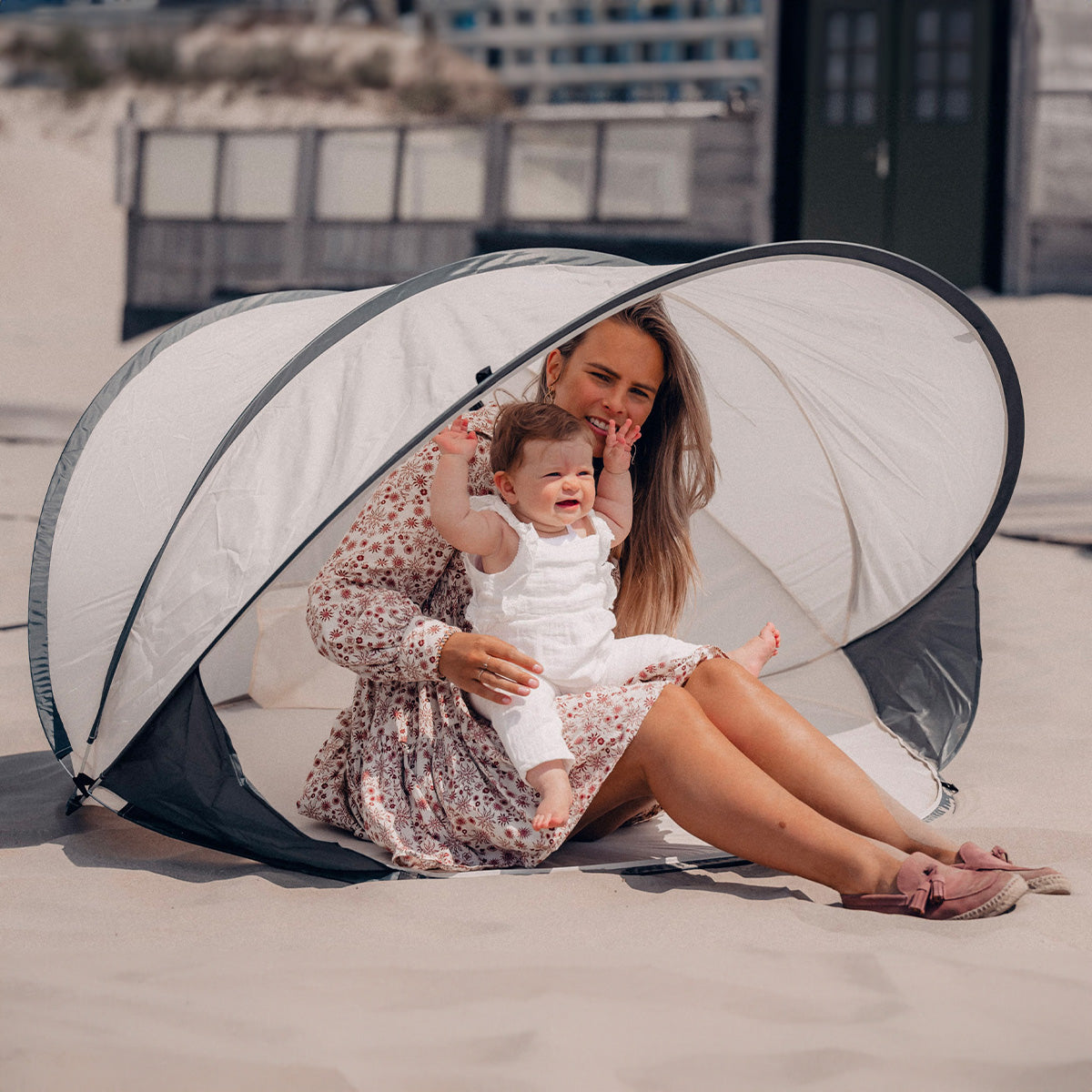 Beach tent XXL Cream
