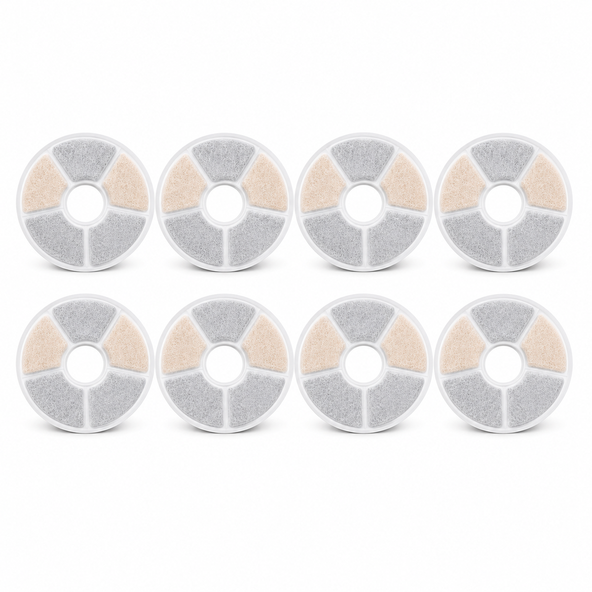 Zoleva PureFlow™ Replacement Water Filters – 8-Pack