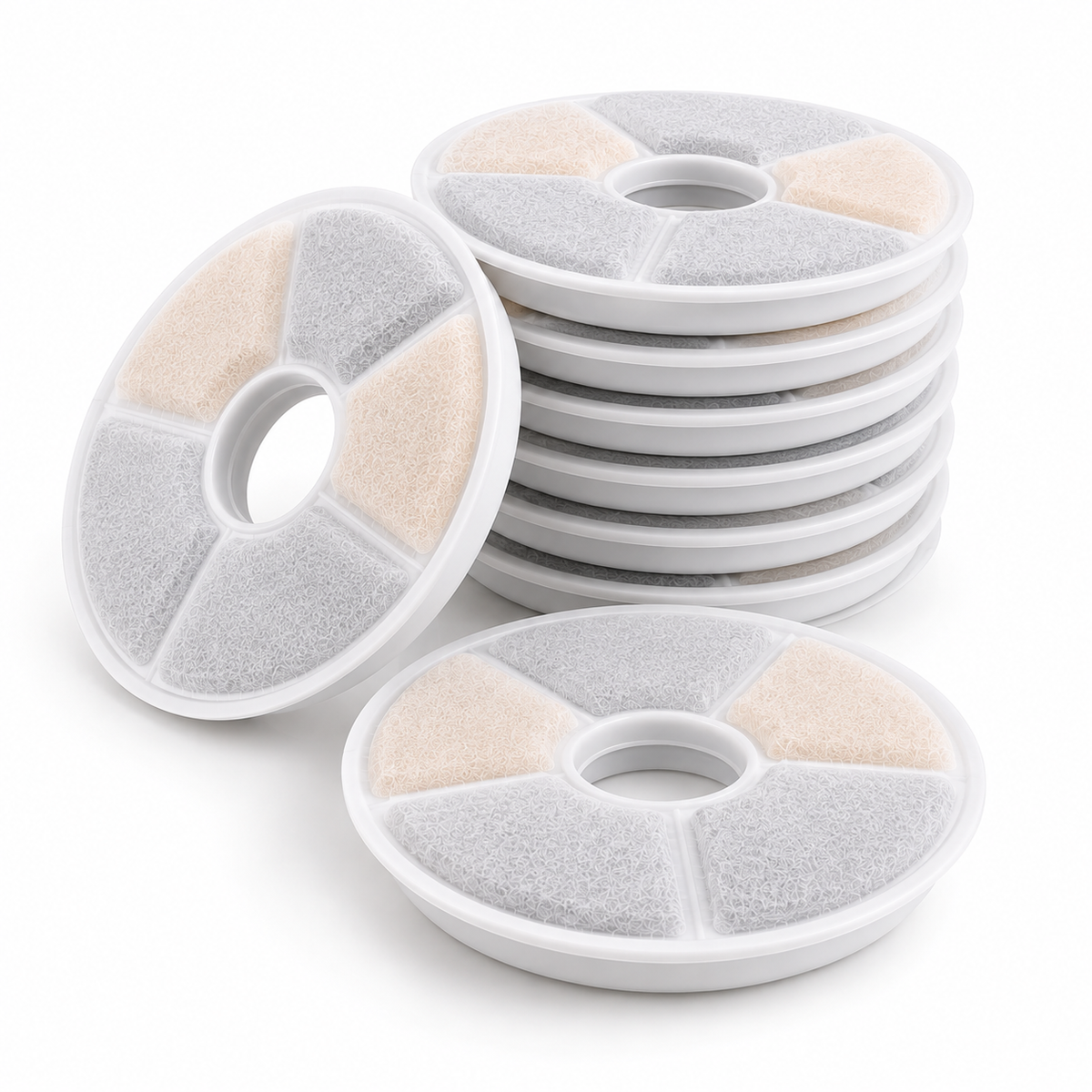 Zoleva PureFlow™ Replacement Water Filters – 8-Pack