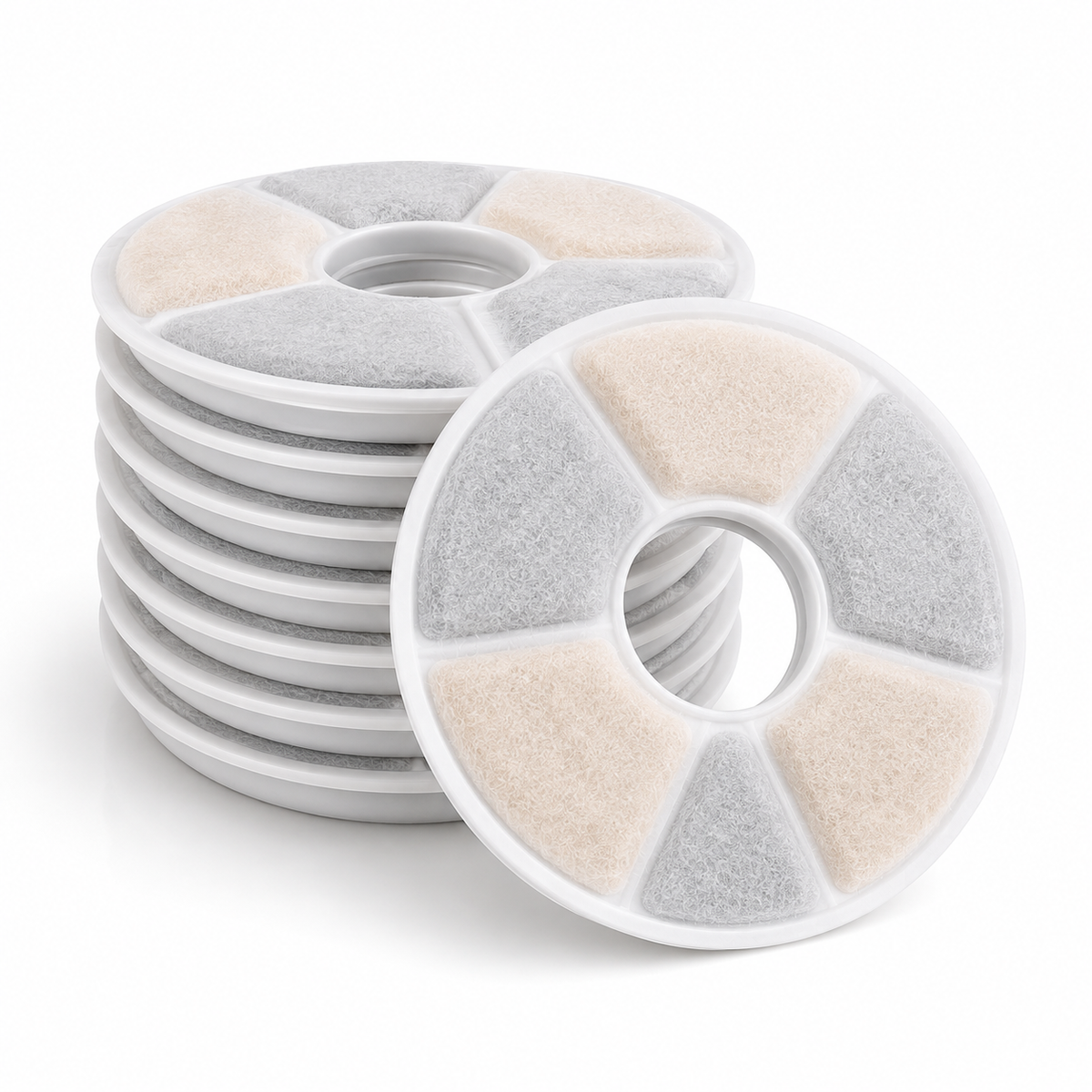 Zoleva PureFlow™ Replacement Water Filters – 8-Pack