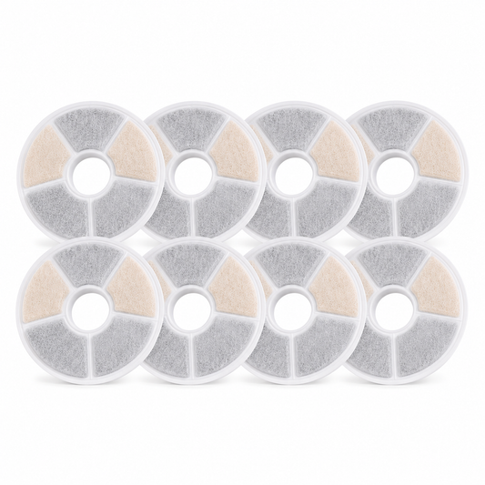 Zoleva PureFlow™ Replacement Water Filters – 8-Pack