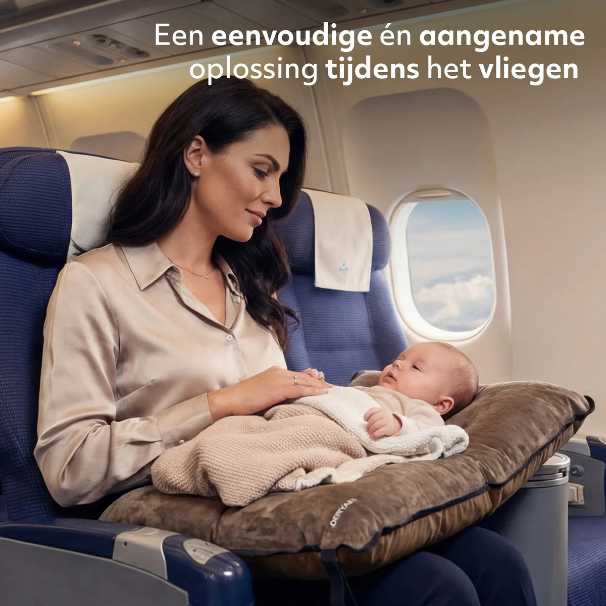 AirTraveller Airplane Bed - Brown