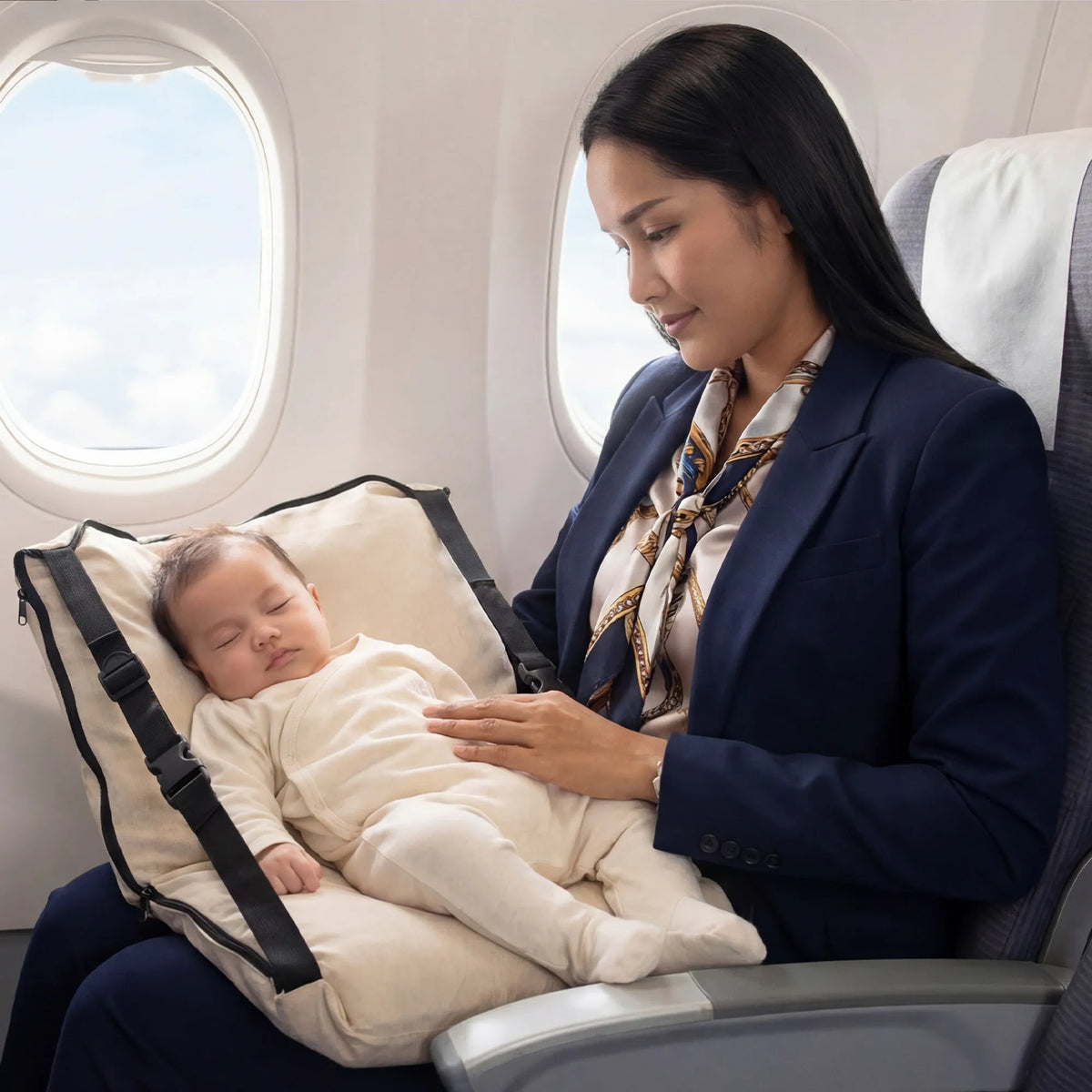 AirTraveller Airplane Bed - Cream