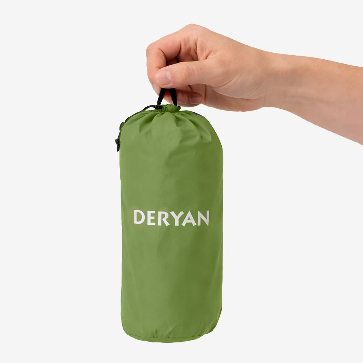 DERYAN Bed - Camping Air Mattress - Includes Carry Bag - Green