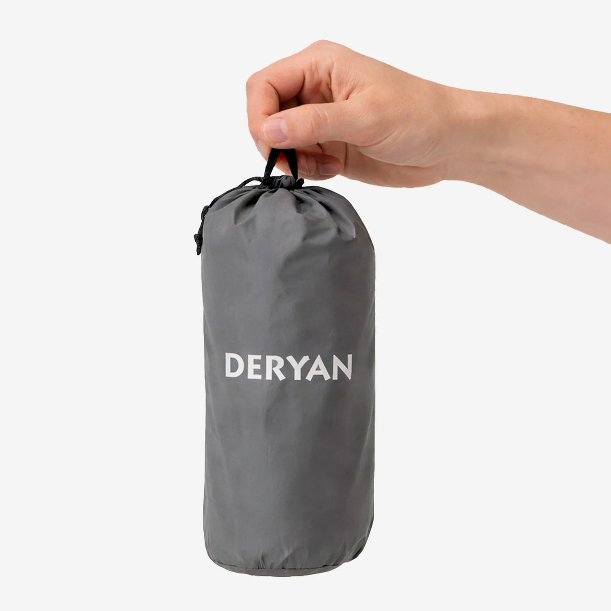 DERYAN Bed - Camping Air Mattress - Includes Carry Bag - Gray
