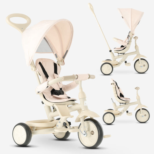 Adventurer Tricycle with Push Bar, Sand