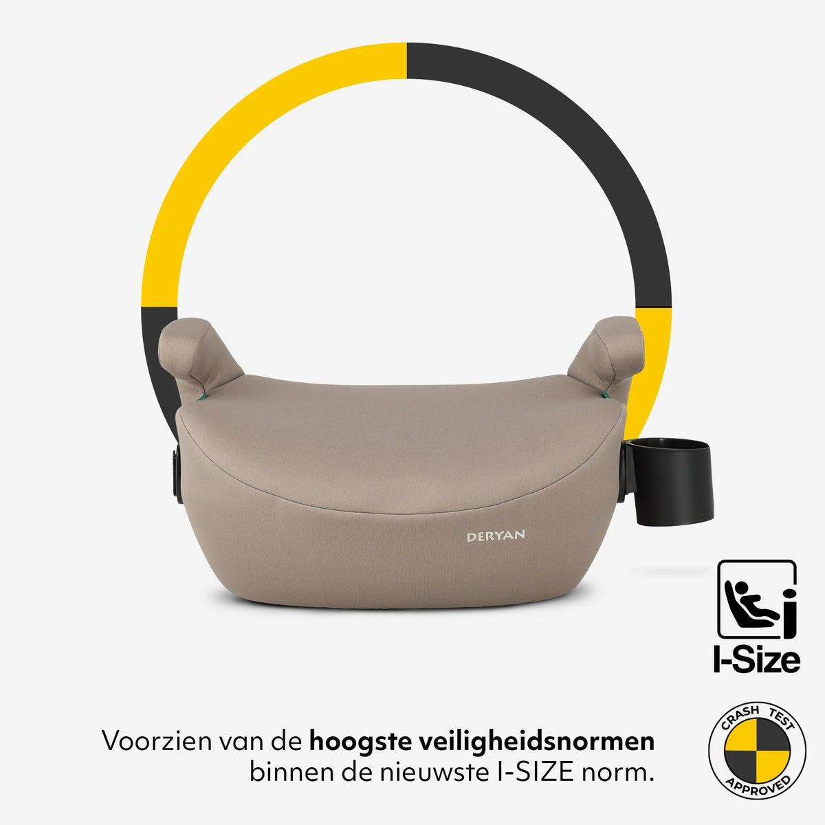 Cody i-Size Basic Booster Seat - Nougat