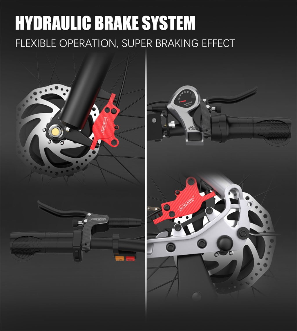 DUOTTS Brake Pads & Hydraulic Brake