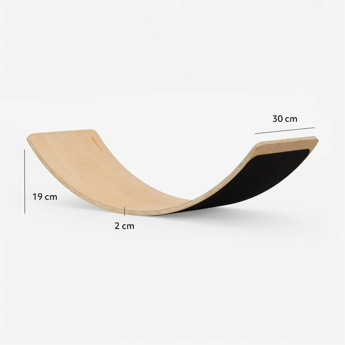 Balance Board Wood with Felt 35.5"