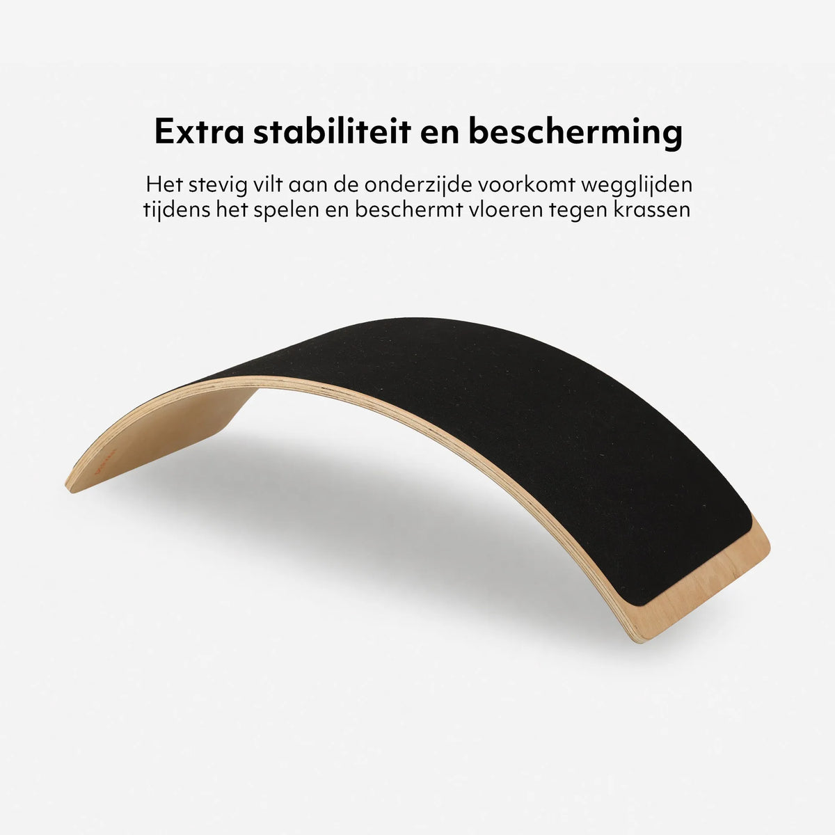 Balance Board Wood with Felt 35.5"