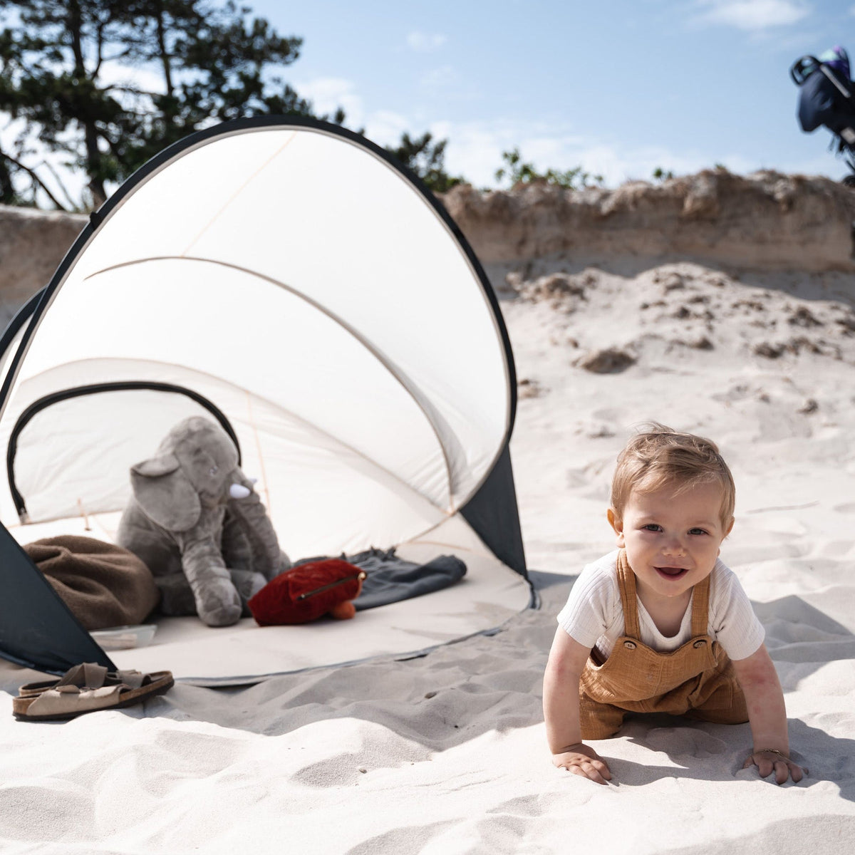 Beach Tent XXL Silver