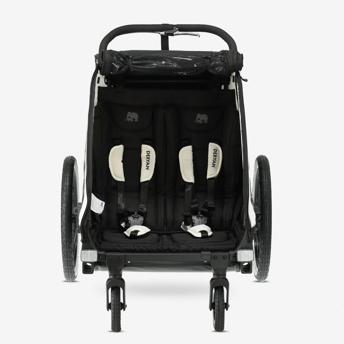 Luxury Bike Trailer V2 - Stroller - Jogging Stroller Cream