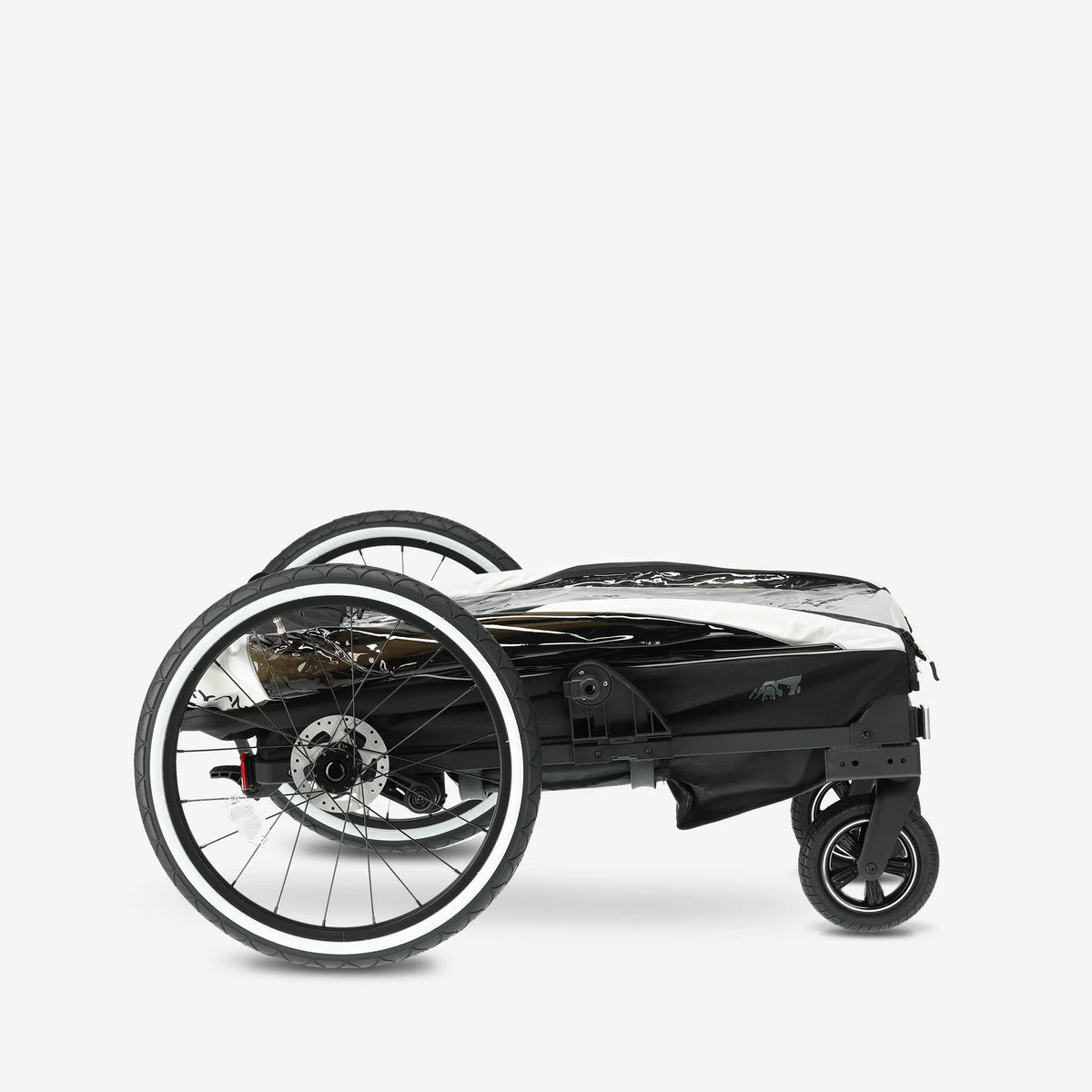 Luxury Bike Trailer V2 - Stroller - Jogging Stroller Cream