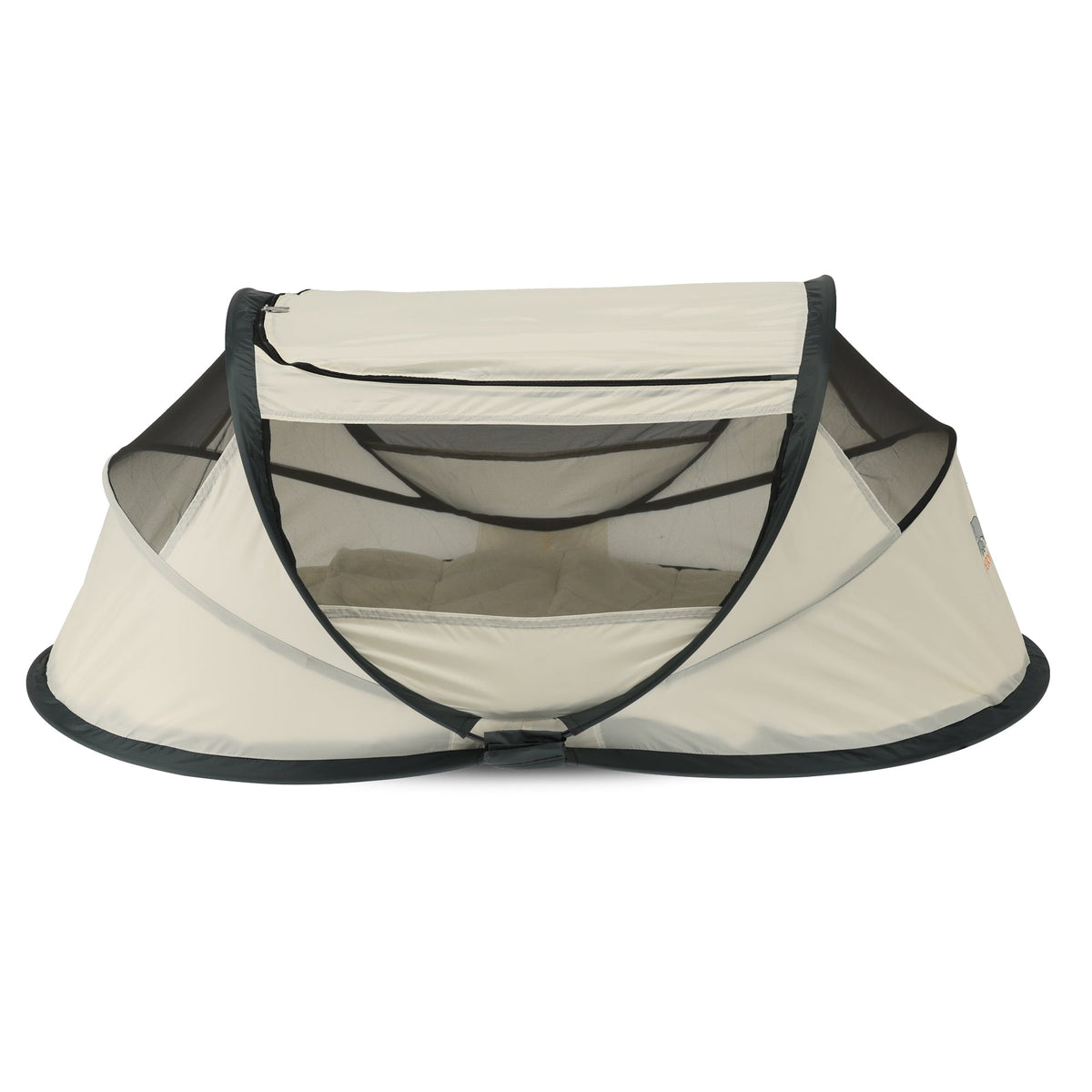 BabyBox Baby Tent Camping Crib + Cotton Blanket - Cream