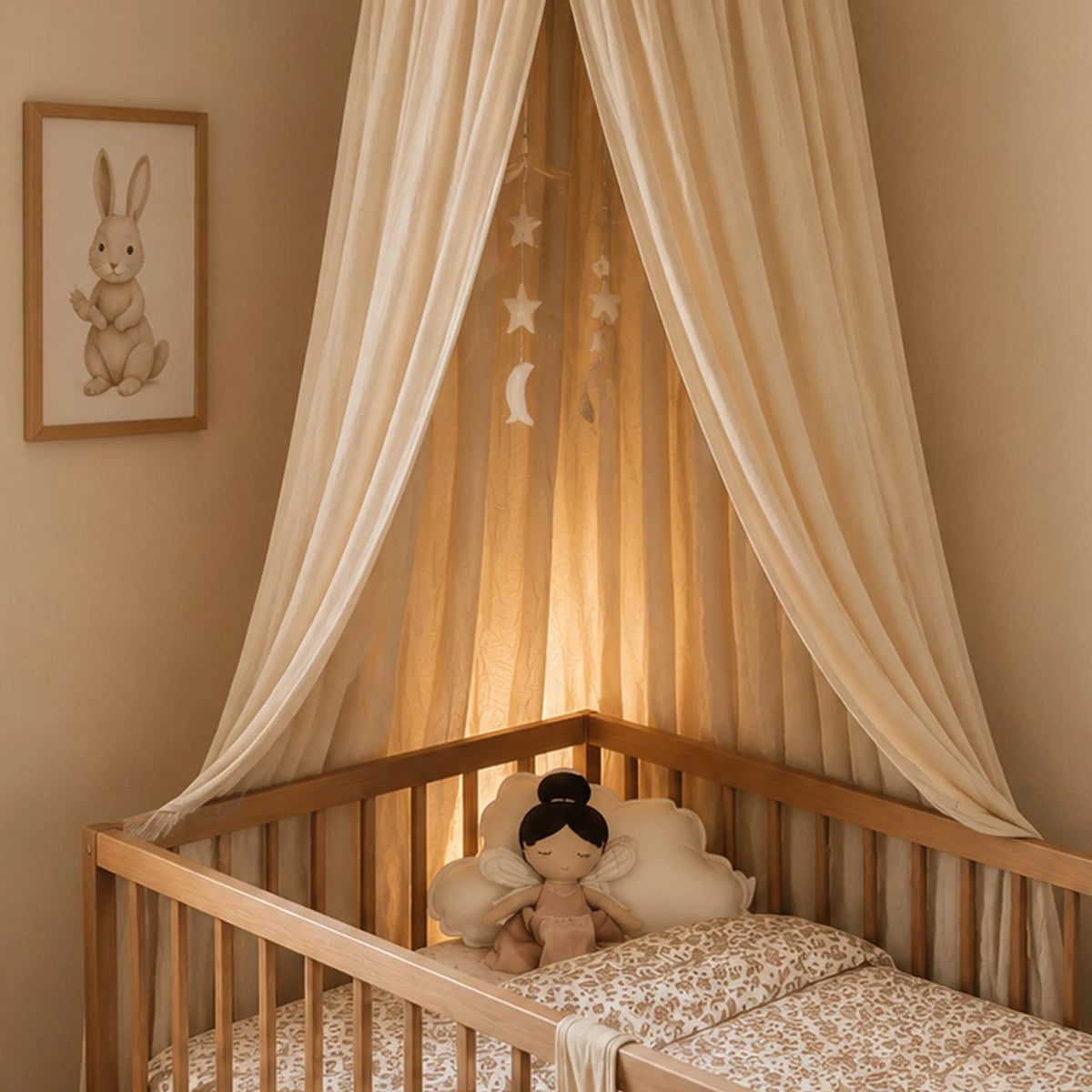 Baby Mosquito Net Nougat