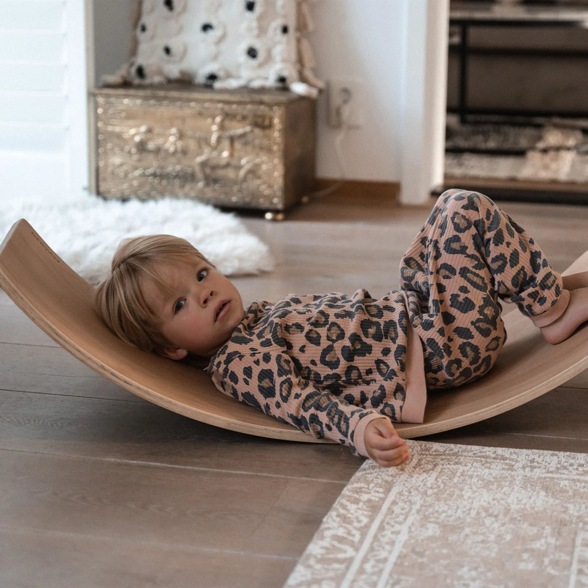 35.5" Wooden Felt Balance Board