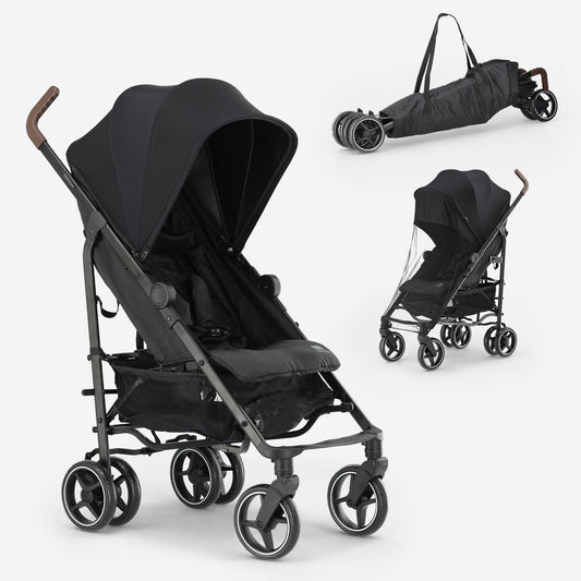 Bobbie Umbrella Stroller, up to 22 kg - Black
