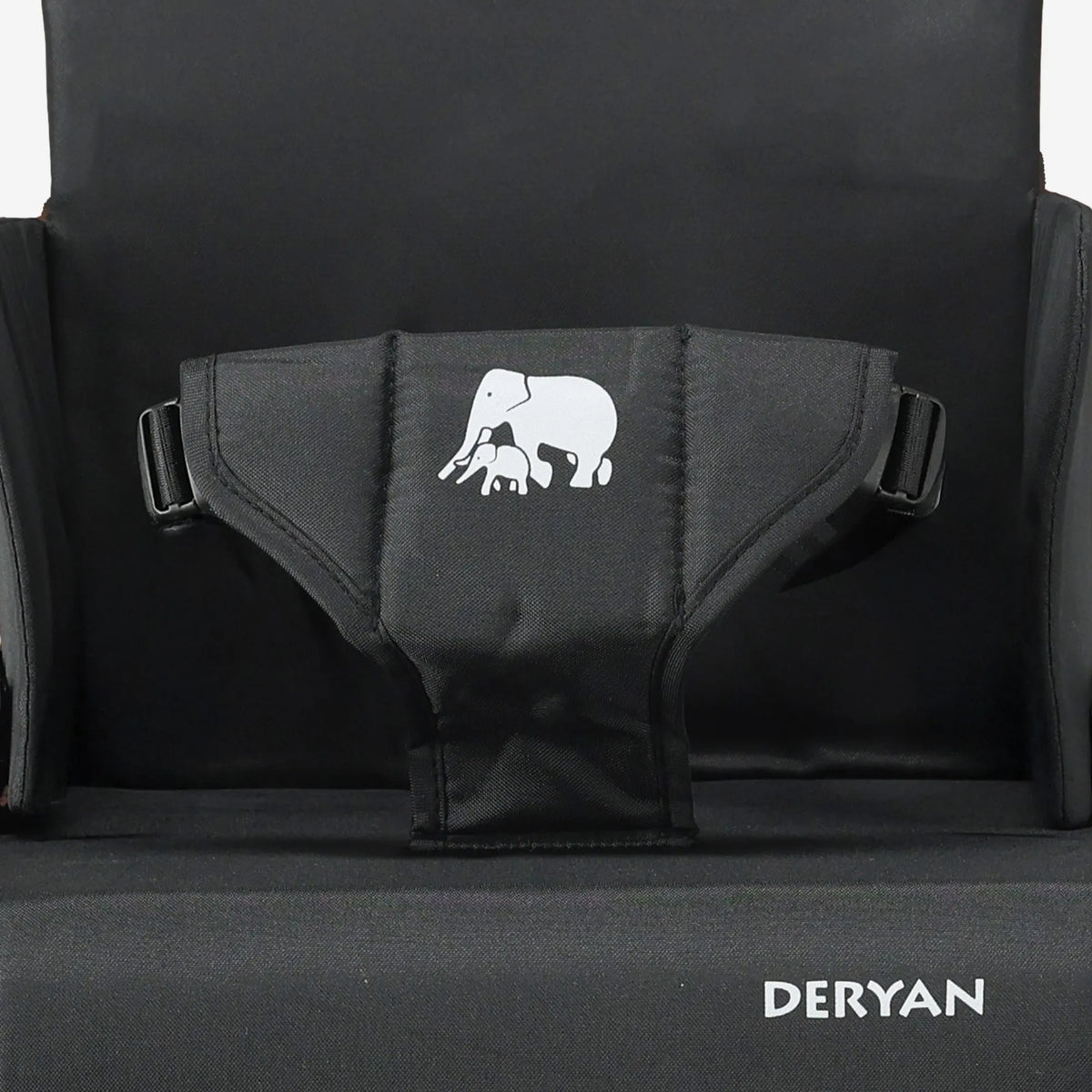 Travel Booster Seat Booster - Includes attachment strap Black