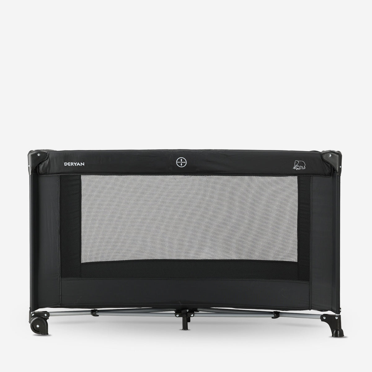 Believer Black Travel Cot