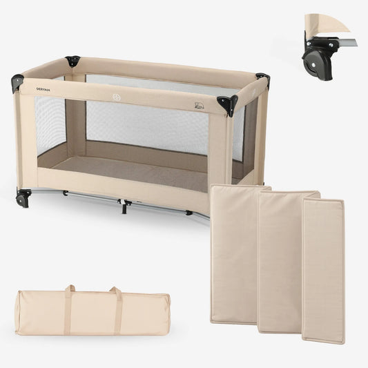 Believer Nougat Travel Cot