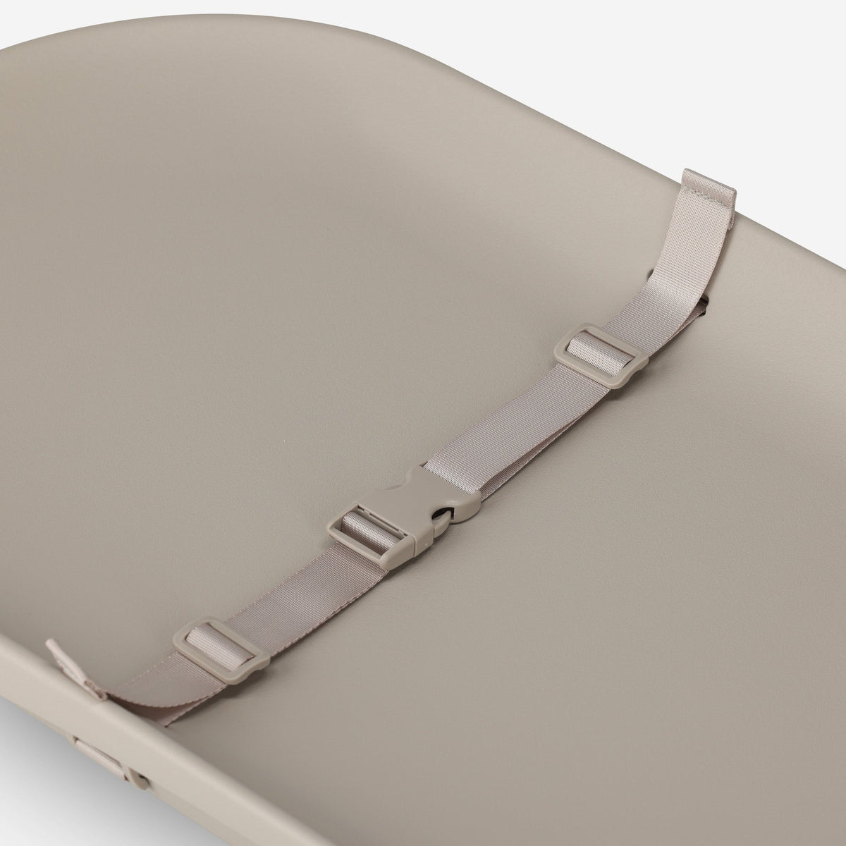 Waterproof Changing Pad with Raised Edges - Taupe