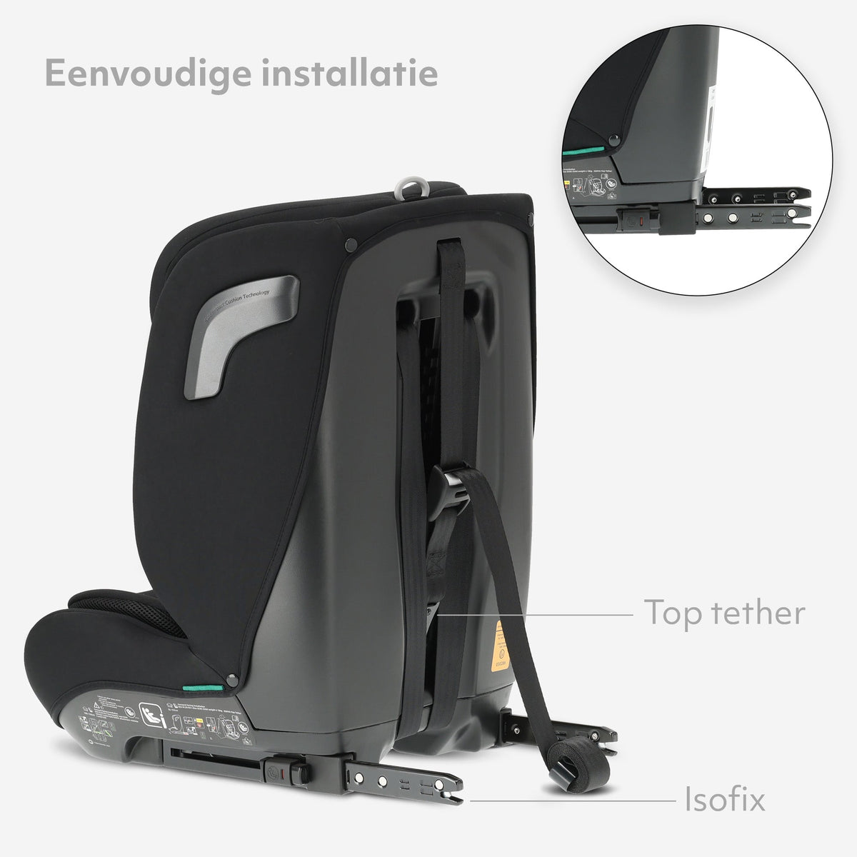 Carter Luxe i-Size Car Seat 76–150 cm - Isofix Group 1/2/3