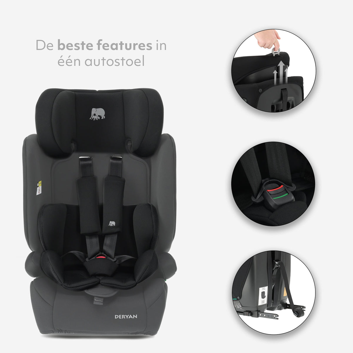 Carter Luxe i-Size Car Seat 76–150 cm - Isofix Group 1/2/3