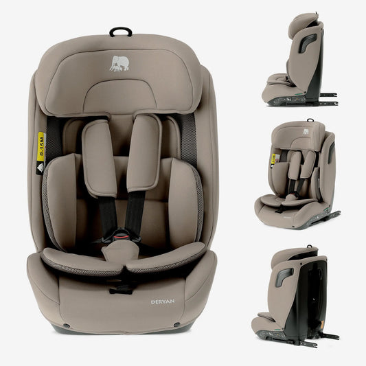 Carter Luxe i-Size Car Seat 76–150 cm - Truffle Nougat