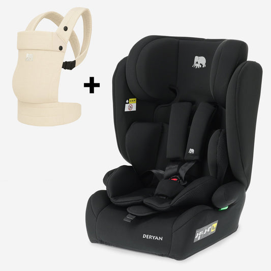 Carter Basic Car Seat & Amora Baby Carrier Cream