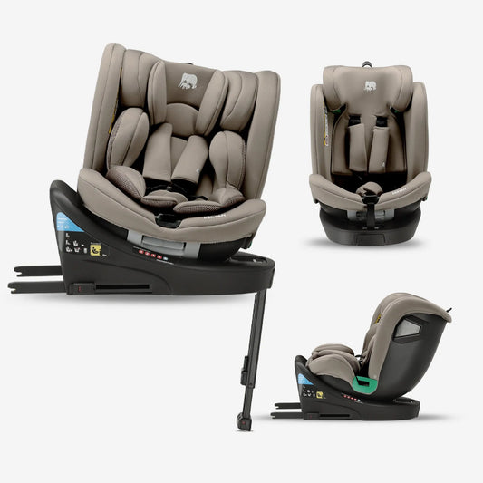 Chase Luxe i-Size Car Seat 40–150 cm Isofix 360° - Truffle Nougat