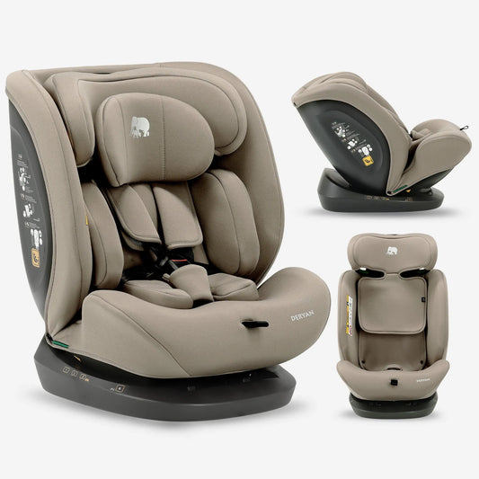 Clyde I-Size Car Seat - 40 to 150 cm - Truffle Nougat