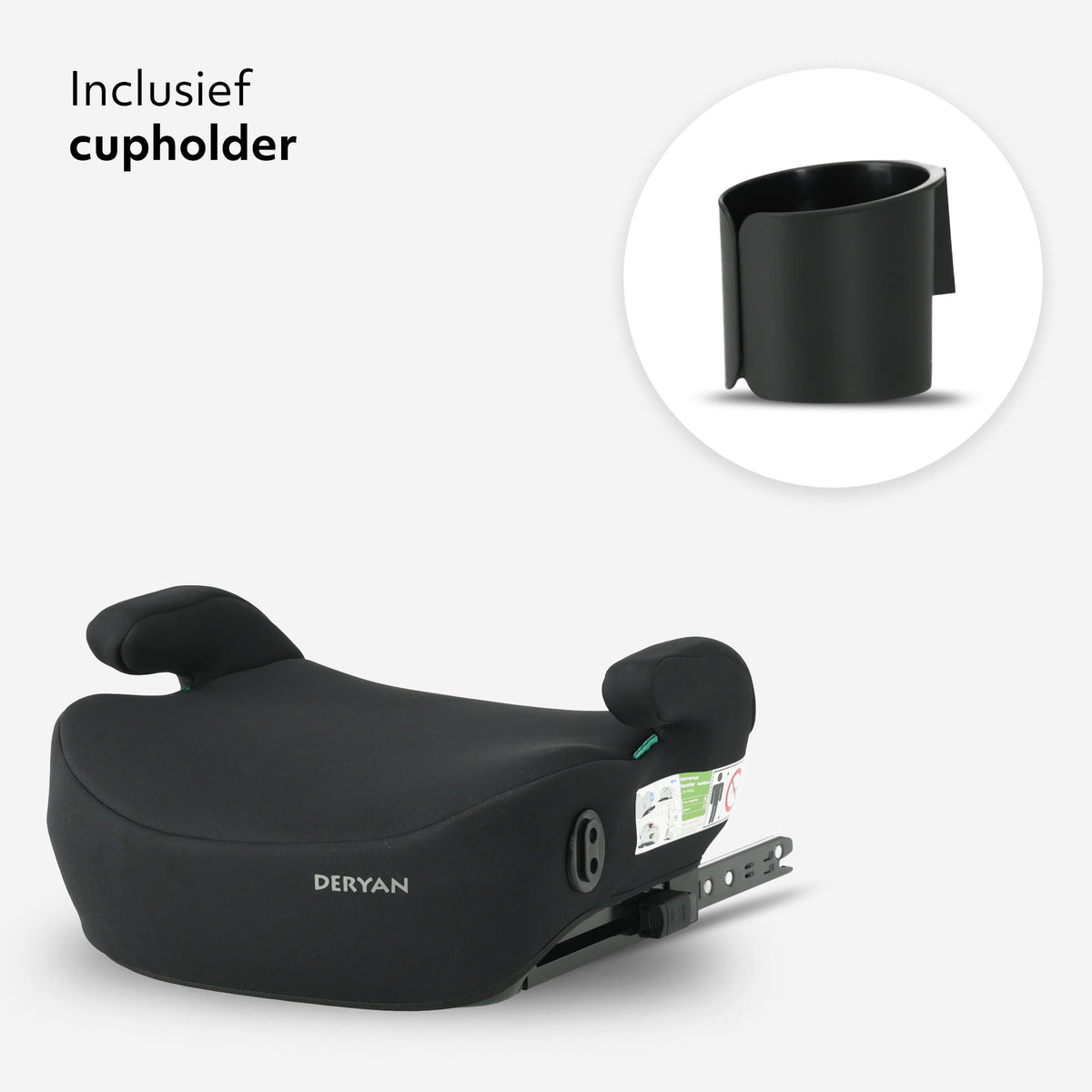 Cody i-Size ISOFIX Booster Seat - Black