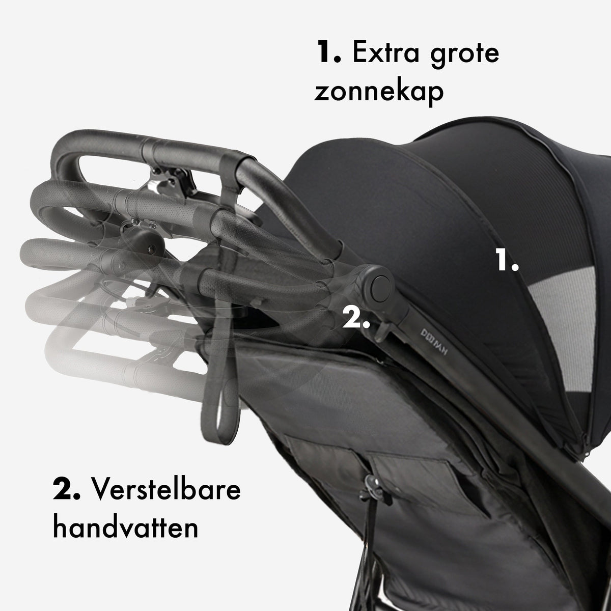 Bolt Running Stroller Black