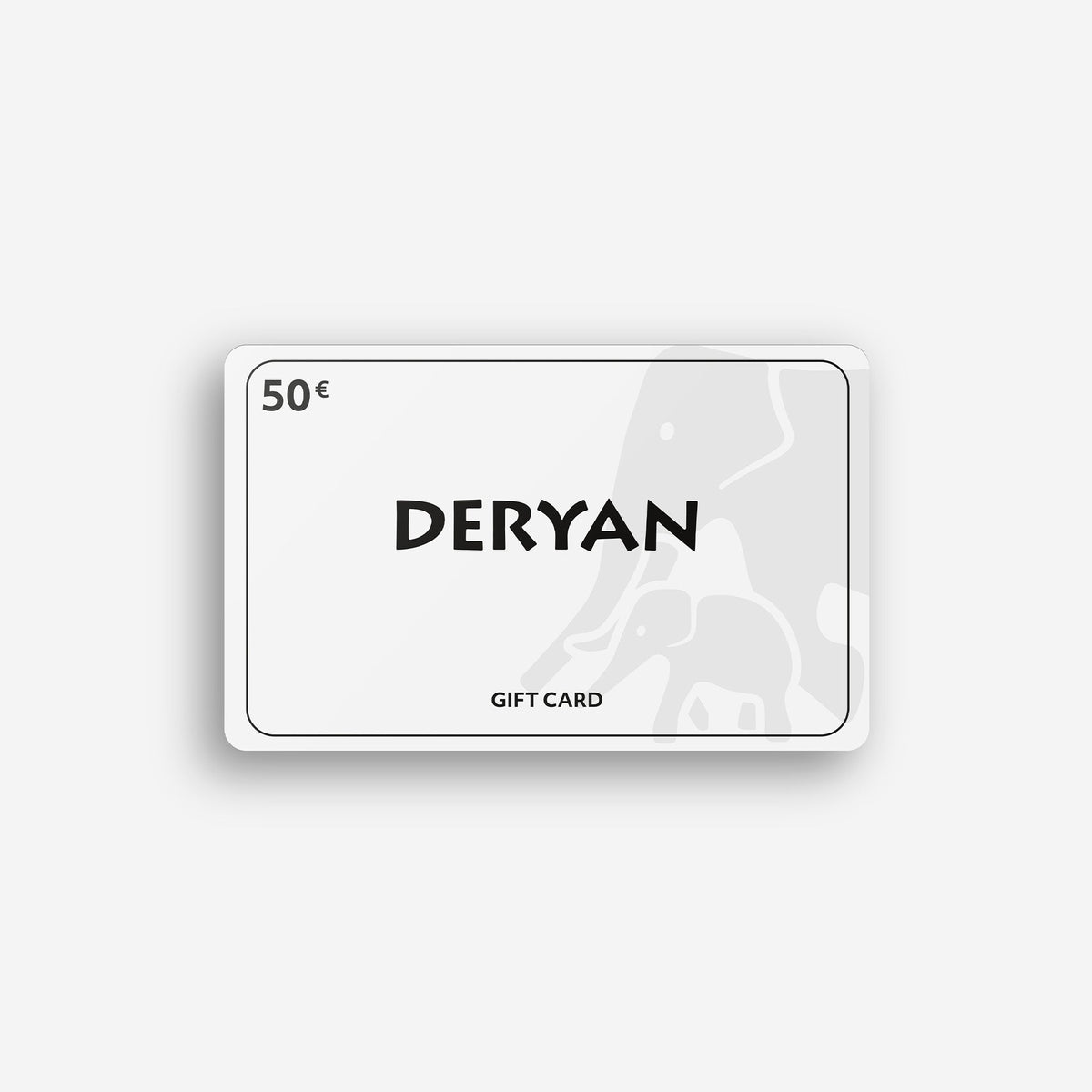 DERYAN Card €50