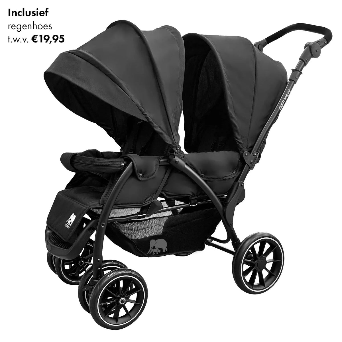 Elena Duo Stroller Black