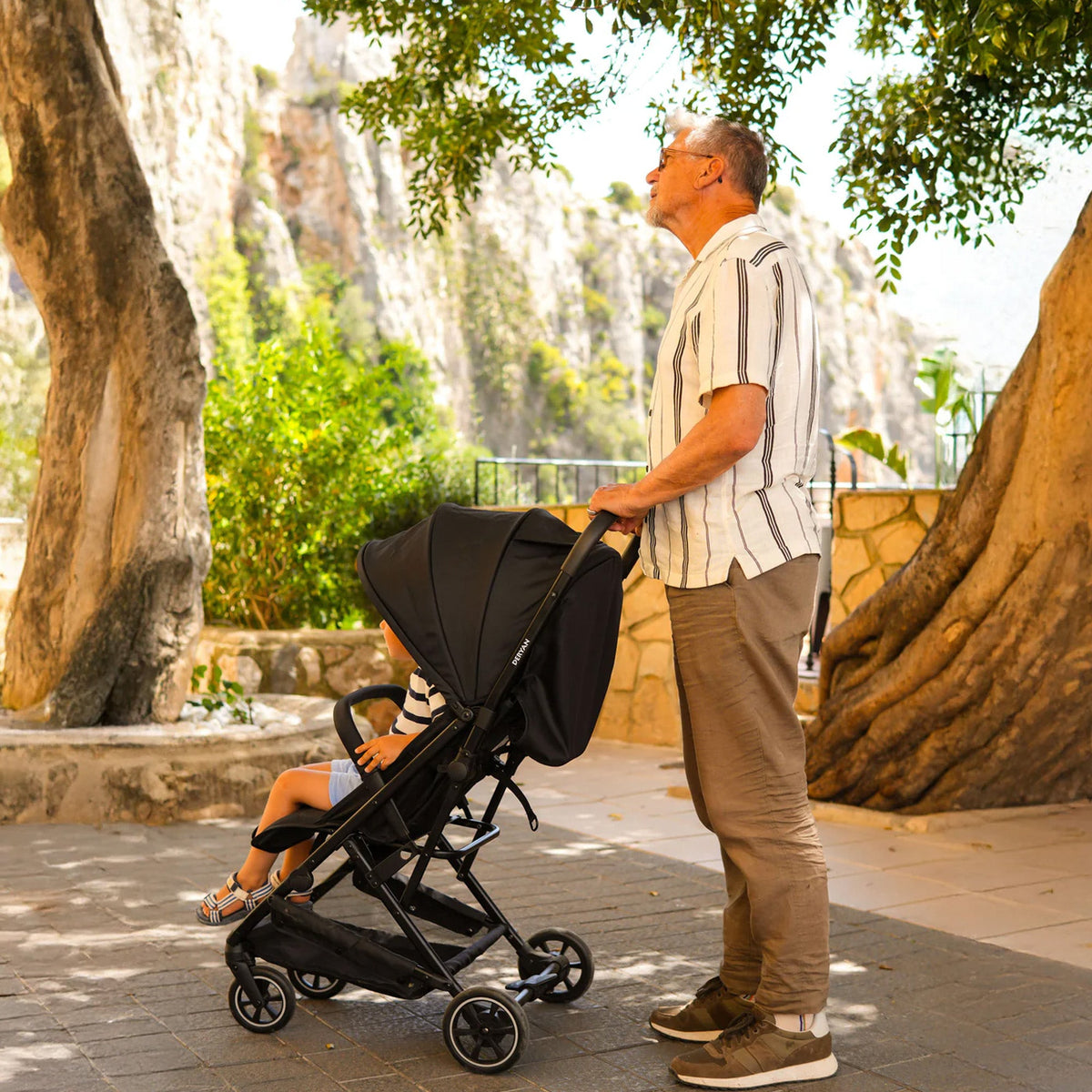 Luxury Easy² Lightweight Stroller - Blue