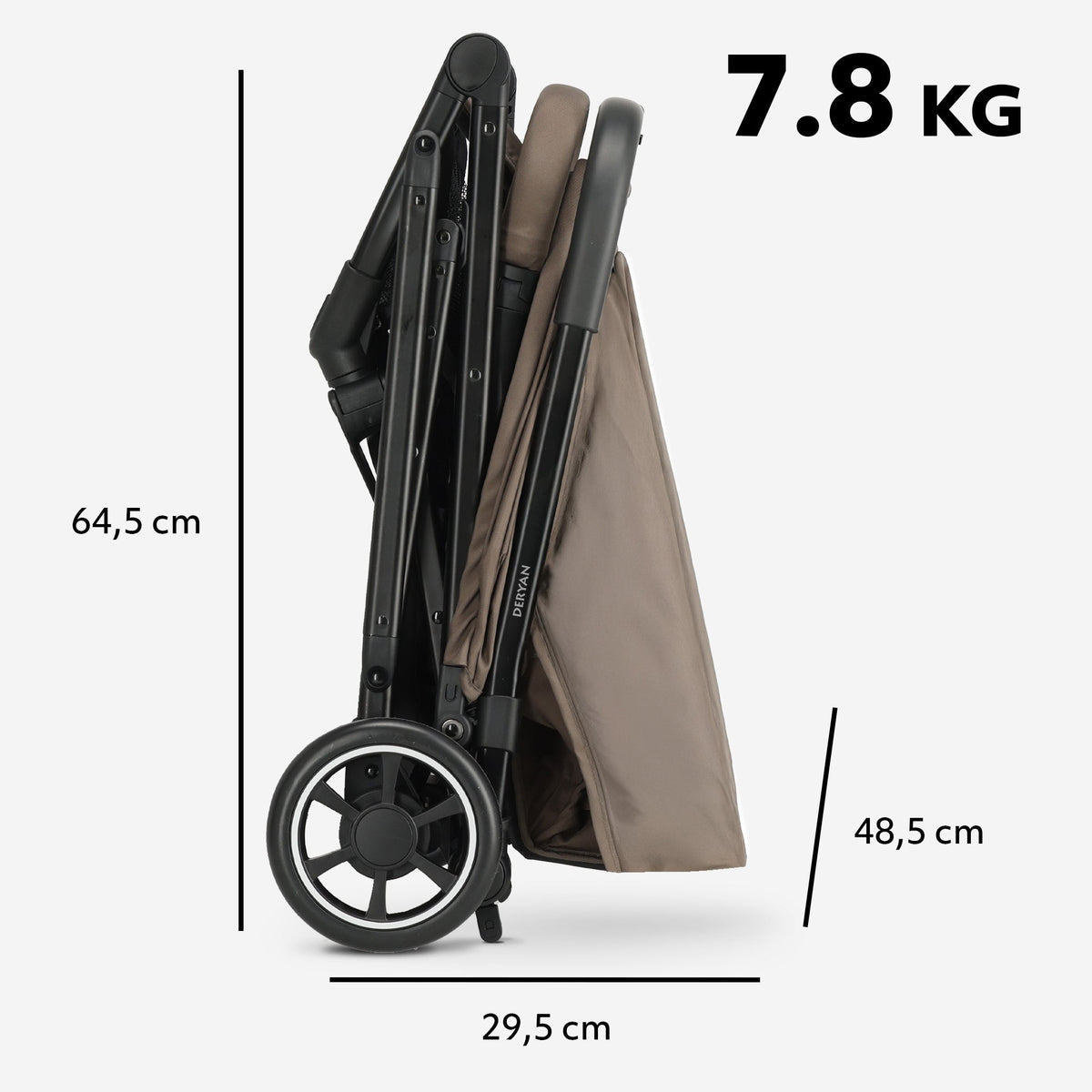Luxury Easy² Lightweight Stroller - Hazel