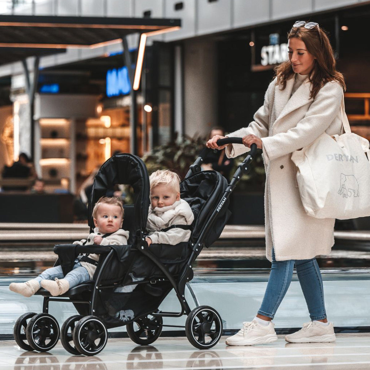 Elena Duo Stroller Black