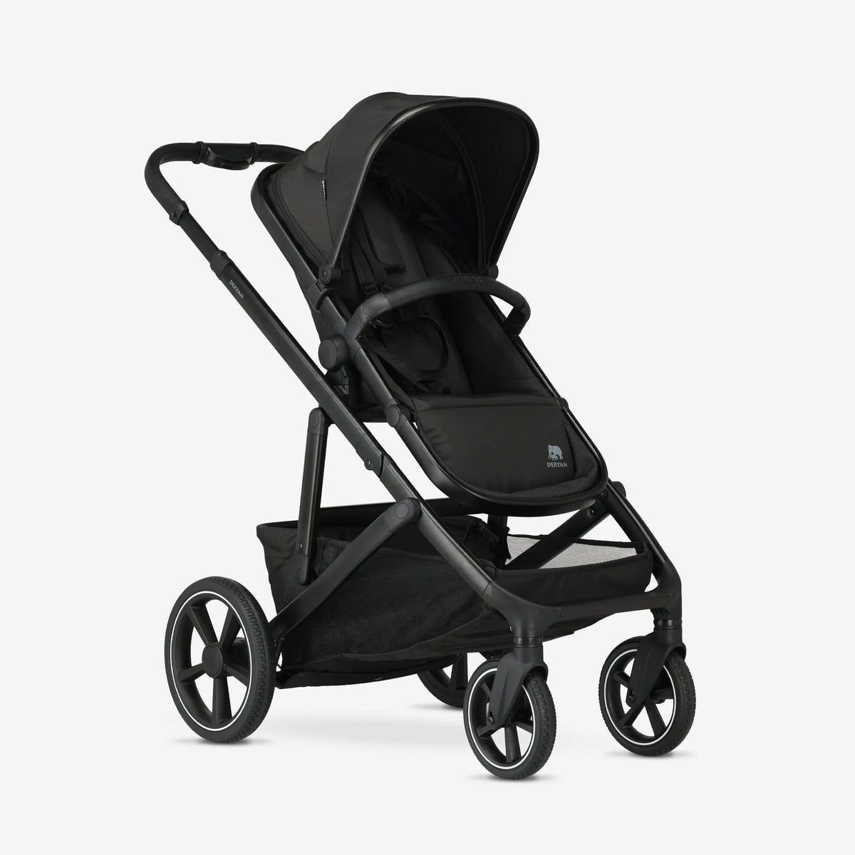 Evy² Duo Stroller, Black, 2-in-1