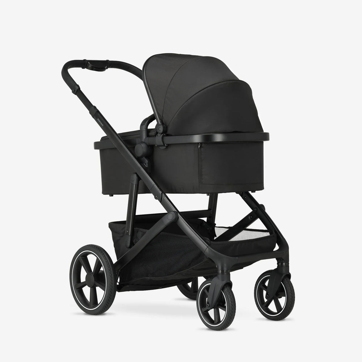 Evy² Duo Stroller, Black, 2-in-1