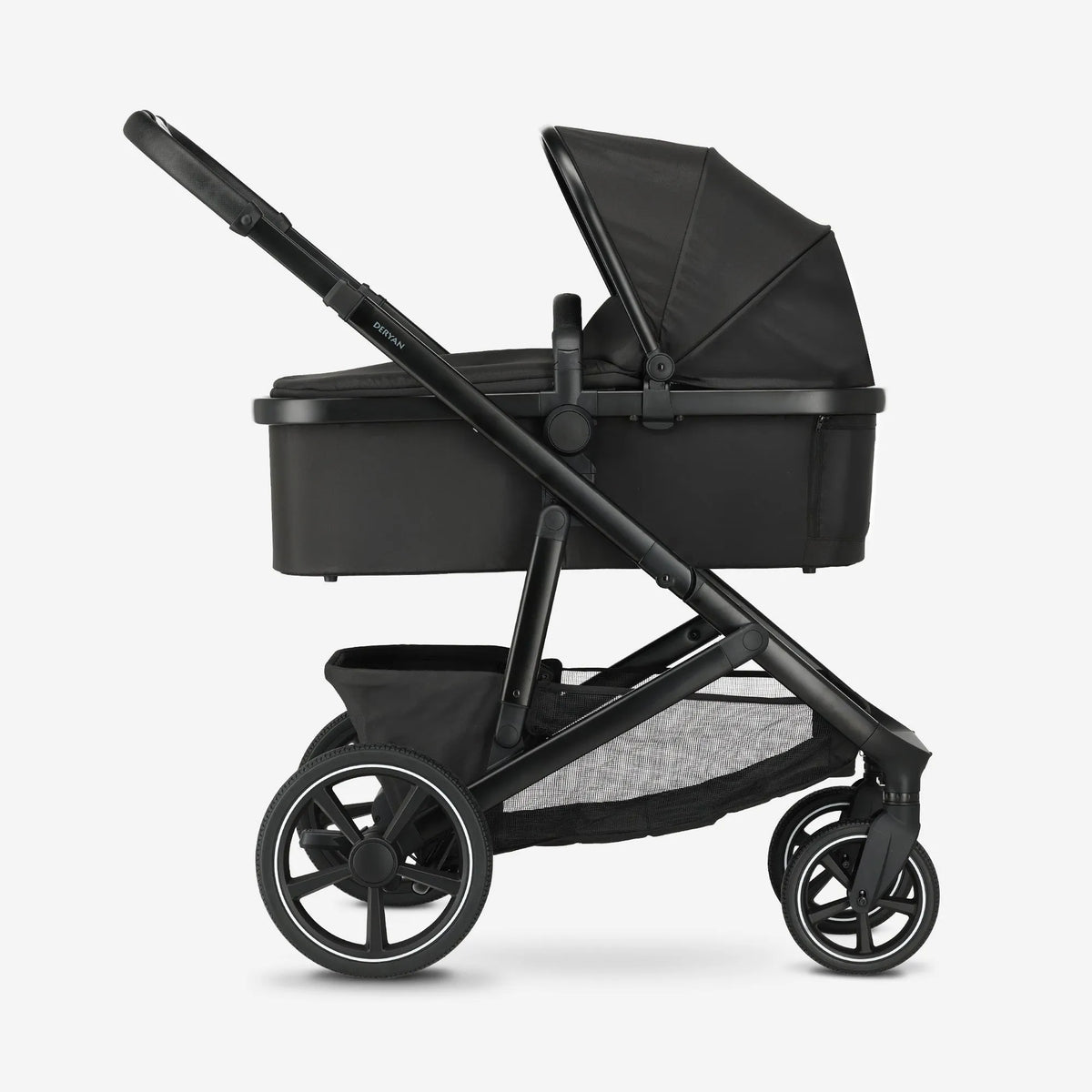 Evy² Duo Stroller, Black, 2-in-1